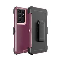 Capa Protetora Robusta 3 Em 1 Para Samsung Galaxy A06 A16 A55 A35 A25 A15 S25 S24 S23 Ultra FE 5G PC