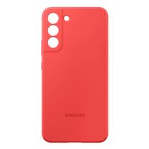 Capa protetora Samsung Galaxy S21 FE silicone - Coral