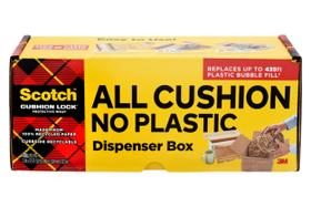 Capa protetora Scotch Cushion Lock 30 cm x 53 m com dispensador