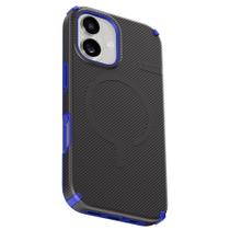 Capa Protetora Shield para iPhone 17 Preta e Azul - Laut