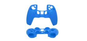 Capa Protetora Silicone Antiderrapante Para Controle Ps5/ Azul