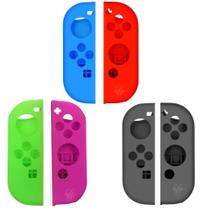 Capa Protetora Silicone Joy Con Compatível Nintendo Switch Capa Protetora Silicone Joy Con Compatível Nintendo Switch