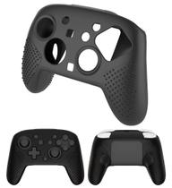 Capa Protetora Silicone Para Controle Nintendo Switch 2 Pro Preta