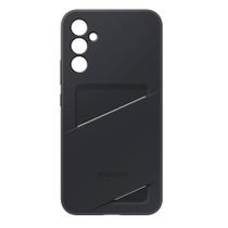 Capa Protetora Silicone Samsung Galaxy A34 Com Porta Cartão Preto