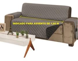 Capa protetora sofa 3 lugares king 1.80 dupla face Manu - RIOS ENXOVAIS