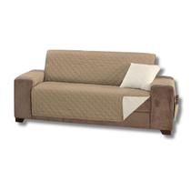 Capa Protetora Sofá King 3 Lugares Manu Matelado Dupla Face Capa Protetora Sofá King 3 Lugares Manu Matelado Dupla Face