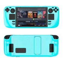 Capa Protetora Sorandy com Suporte para Valve Steam Deck Azul Capa Protetora Sorandy com Suporte para Valve Steam Deck Azul