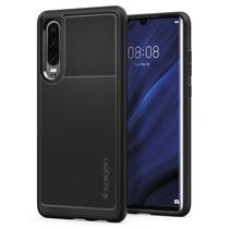 Capa Protetora Spigen Rugged Armor para Huawei P30 - Matte Black