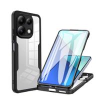 Capa Protetora Transparente 360 Graus Para Redmi Note 13 pro plus 5G, Capa À Prova De Choque 13C 4G