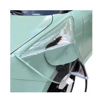 Capa Protetora Transparente À Prova d'Água Para Porta De Carregador EV, Capa Magnética Para Plugue