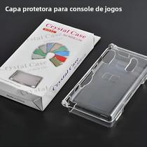 Capa Protetora Transparente De PC Rígido Para Nintendo DS Lite, Capa De Console De Jogo Portátil