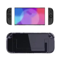 Capa Protetora Transparente Em TPU E PC À Prova De Choque Para Console Nintendo Switch 2 Capa Protetora Transparente Em TPU E PC À Prova De Choque Para Console Nintendo Switch 2