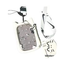 Capa Protetora Transparente Para Crachá De Estudante Com Orelhas De Gato, Cordão Para Transporte De