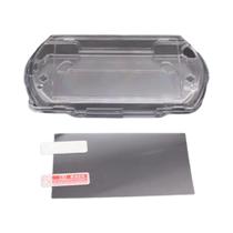 Capa Protetora Transparente Para PSP GO Com Bolsa De Armazenamento E Filme Protetor De Tela