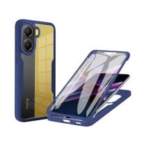 Capa Protetora Transparente Para Tela Completa Para POCO X7 X6 X3 NFC F6 F5 C65 Capa De Telefone À