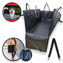 Capa Protetora Transporte Pet Cachorro Gato Banco Impermeável Com Bolsa Organizadora Capa Protetora Transporte Pet Cachorro Gato Banco Impermeável Com Bolsa Organizadora