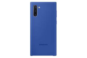 Capa protetora traseira de silicone para Samsung Galaxy Note10 azul