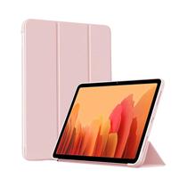 Capa Protetora Tri-fold Para Samsung Galaxy Tab A7 10.4'' 2020/2022 Com Suporte Magnético Em Couro