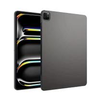 Capa Protetora Ultra-Fina De Silicone Preto TPU Para iPad Air pro 11 13 2024 M2 M4 1 2 3 4 5