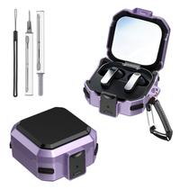 Capa Protetora YAJOJO para Samsung Galaxy Buds 4 Pro Roxa