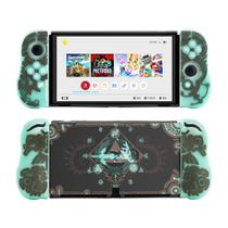 Capa protetora YOCORE Switch OLED com design luminoso Capa protetora YOCORE Switch OLED com design luminoso