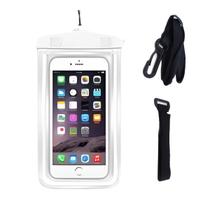 Capa Prova D'água Celular Case Lacrada Chuva - Branco Capa Prova D'água Celular Case Lacrada Chuva - Branco