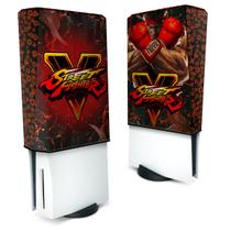 Capa PS5 Vertical Anti Poeira - Street Fighter V