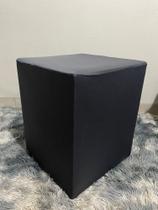 capa Puff Para Salão De Beleza E Sala De Estar - Marrom envio rapido