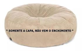 Capa Puff Suede 100x40 Sem Enchimento