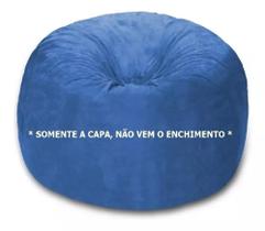 Capa Puff Suede 120X50 Sem Enchimento