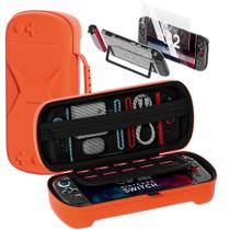 Capa QUAGGY para Nintendo Switch 2 2025 em TPU e PC, laranja