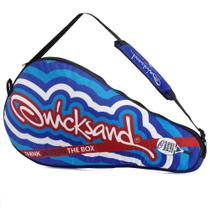 Capa Quicksand para Raquete de Beach Tennis Azul e Vermelha e Branca