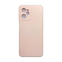 Capa Realme C35 Silicone Aveludada Protege Câmera Colorida Capinha Anti Impacto