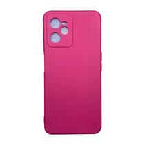 Capa Realme C35 Silicone Aveludada Protege Câmera Colorida Capinha Anti Impacto