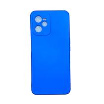 Capa Realme C35 Silicone Aveludada Protege Câmera Colorida Capinha Anti Impacto