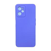 Capa Realme C35 Silicone Aveludada Protege Câmera Colorida Capinha Anti Impacto