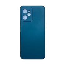 Capa Realme C35 Silicone Aveludada Protege Câmera Colorida Capinha Anti Impacto