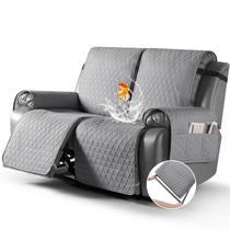 Capa reclinável impermeável Loveseat TAOCOCO de 2 lugares cinza claro Capa reclinável impermeável Loveseat TAOCOCO de 2 lugares cinza claro