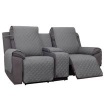 Capa reclinável reversível resistente à água Loveseat PureFit Capa reclinável reversível resistente à água Loveseat PureFit