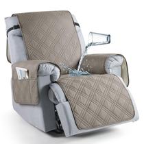 Capa reclinável TAOCOCO impermeável 28" marrom claro Capa reclinável TAOCOCO impermeável 28" marrom claro