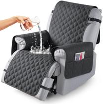 Capa reclinável TAOCOCO impermeável, 71 cm, alças de perna, carvão