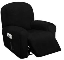 Capa reclinável ULTICOR 1 Seat Velvet Stretch Black Capa reclinável ULTICOR 1 Seat Velvet Stretch Black
