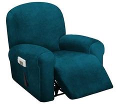 Capa reclinável ULTICOR 1 Seat Velvet Stretch Deep Teal