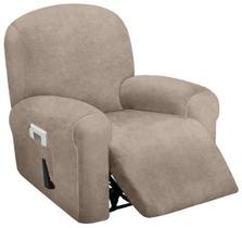 Capa reclinável ULTICOR 1 Seat Velvet Stretch Taupe