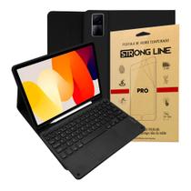 Capa Redmi Pad SE 11 Polegadas Teclado e Touchpad Anti Impacto + Pelicula de Vidro - STRONG LINE