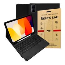 Capa Redmi Pad SE 11 Polegadas Teclado e Touchpad Anti Impacto + Pelicula de Vidro