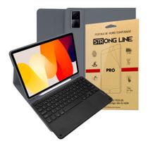 Capa Redmi Pad SE 11 Polegadas Teclado e Touchpad Anti Impacto + Pelicula de Vidro