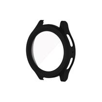 Capa Reforçada com Película de Vidro compatível com Galaxy Watch 5 Pro 45mm, Preto