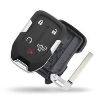Capa remota inteligente de substituição Key Fob Shell com 5 botões