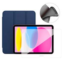 Capa resistente a queda + pel.vidro para iPad 10